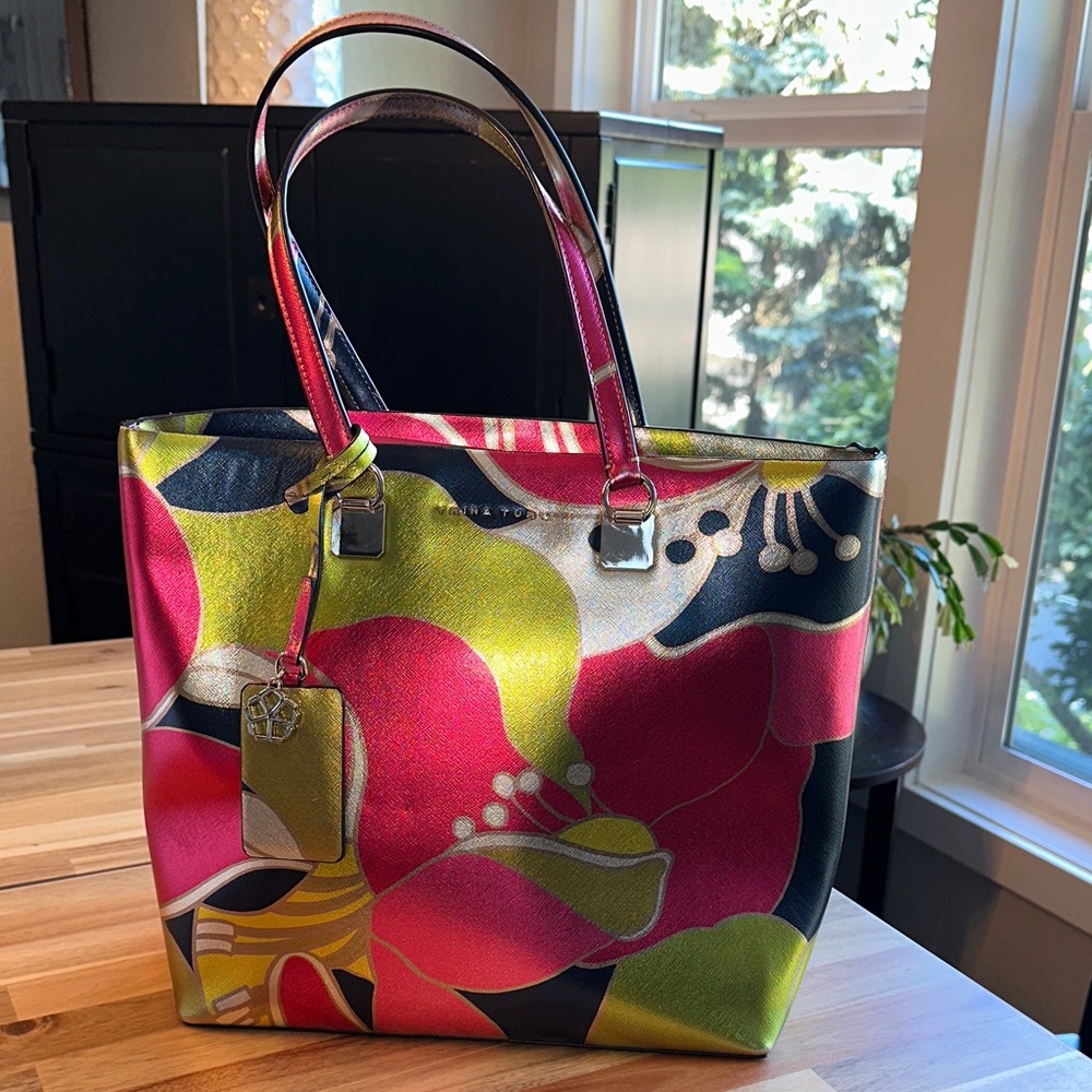 Trina Turk Floral Tote Bag